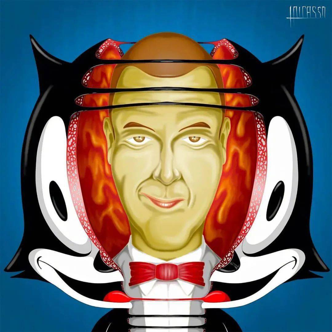 慎入:毛骨悚然的解刨式插画_动态_头像_画法