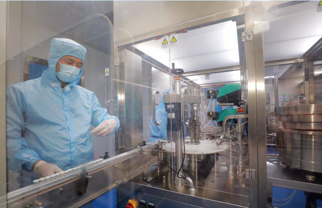 开区金阳智中心的长沙聚源医疗科技有限公司(简称"聚源医疗")生产车间