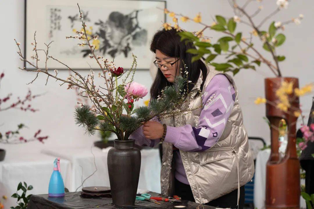 "可口好粮杯"首届梅花传统插花全国邀请赛落地无锡梅园_中国_大赛