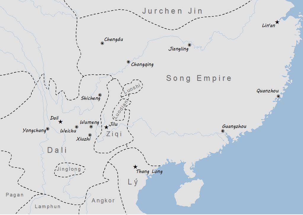 段誉不但会六脉神剑,还帮他母亲的部族建立泰国,对抗越南|文史宴_南诏