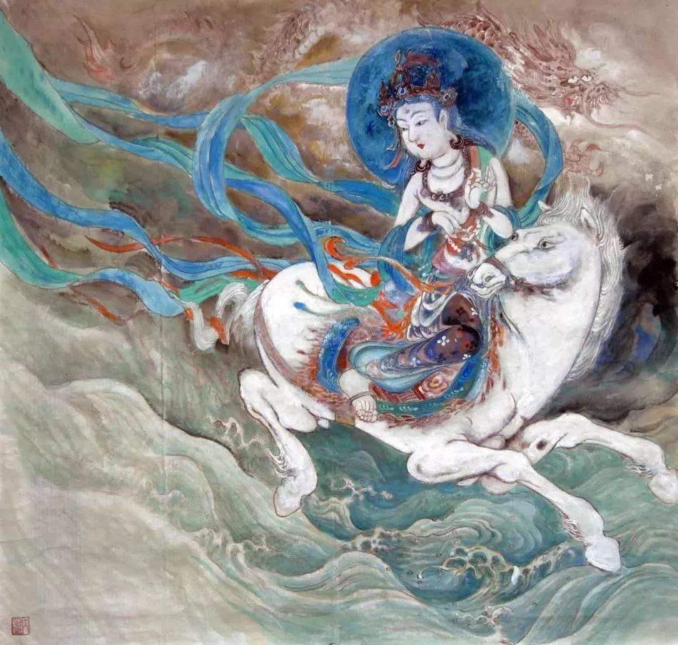 【艺术世界】禇大雄:作画无需资料,不打草稿_水墨画_中国_日本