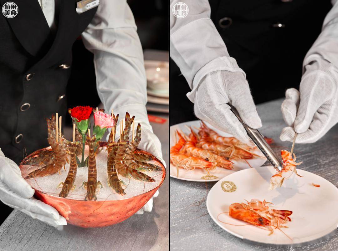 野生雪蟹,帝王蟹,特大澳洲龙虾,青衣,东星斑……明档海鲜池里,都是只