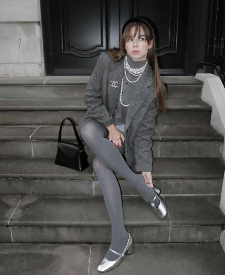 这样的格雷系,春天也值得穿_灰色_黑色_外套