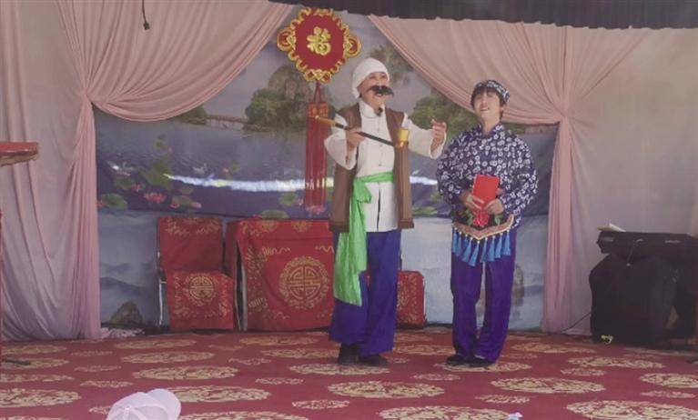 新春走基层|"备战"元宵节 园区文化站里排练忙_和林格尔_冰雪_新区