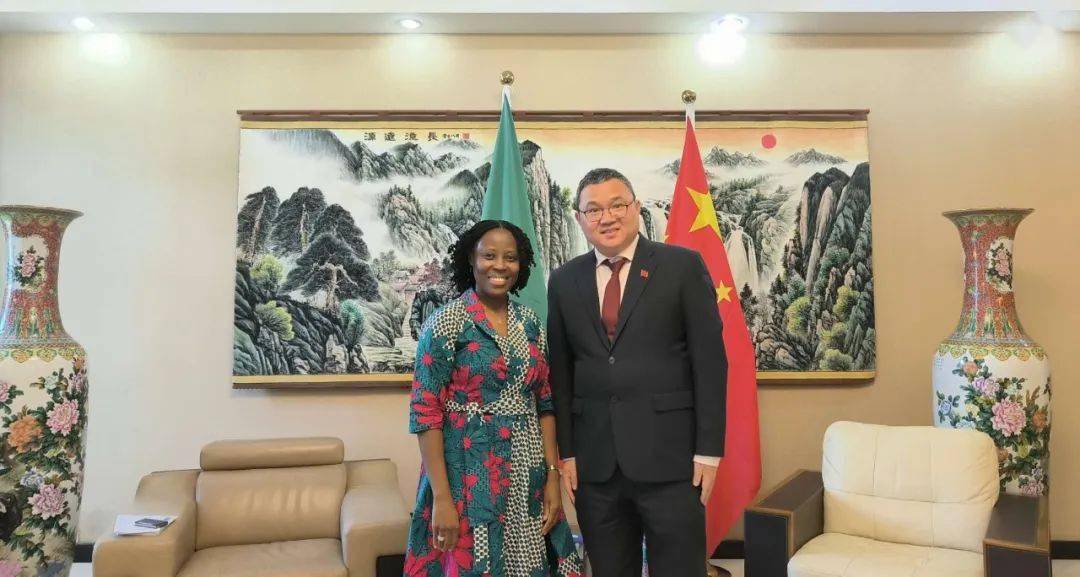 会见联合国世界粮食计划署赞比亚国家协调员卡巴苏加_中国_旱情_朋友
