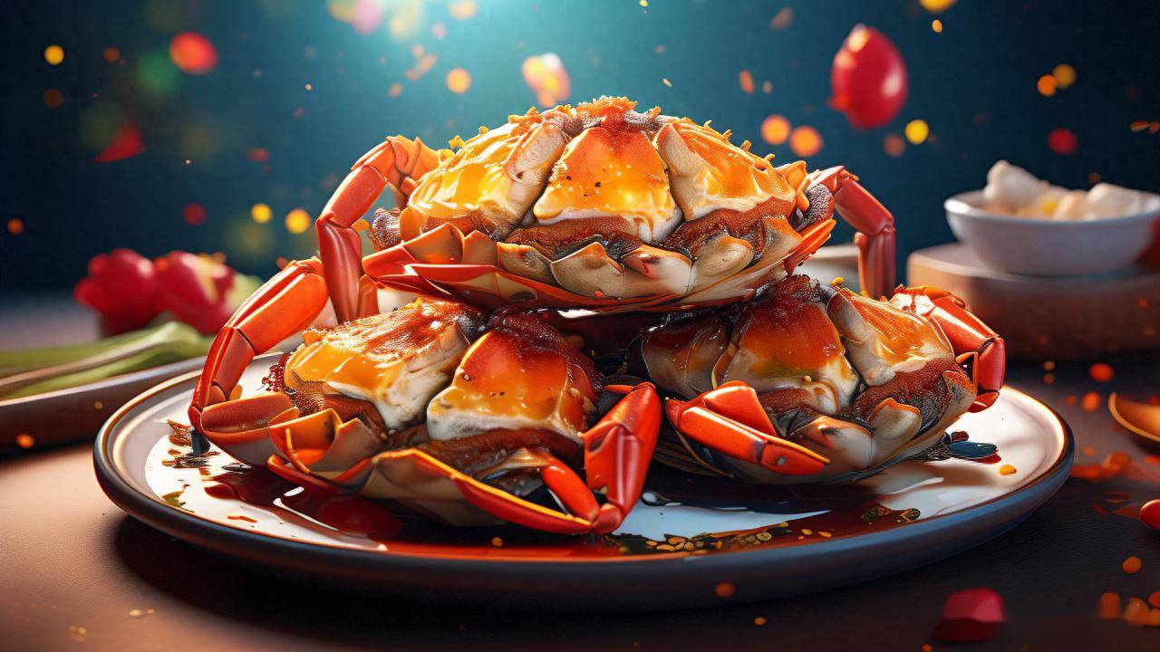 舌尖上的江湖:一道香辣大闸蟹,讲述千年美食传承_酱料_外婆_蟹肉