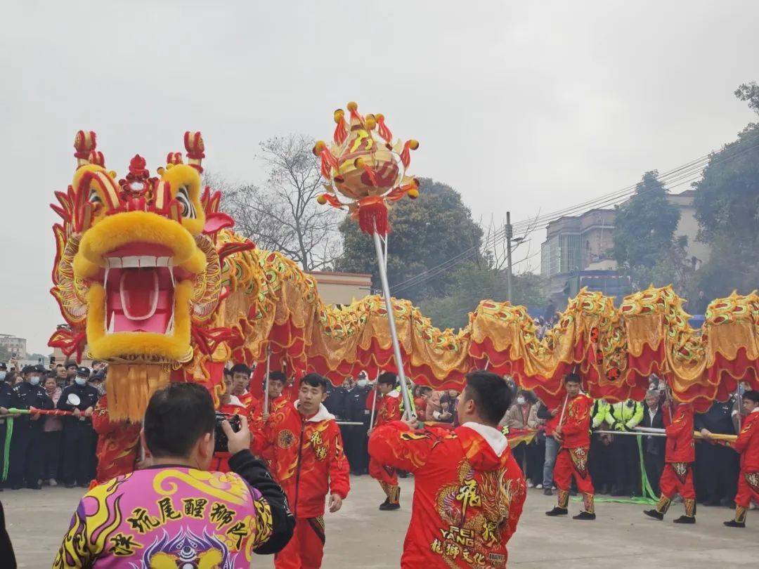 图文 视频带你直击鹤城客家花炮会