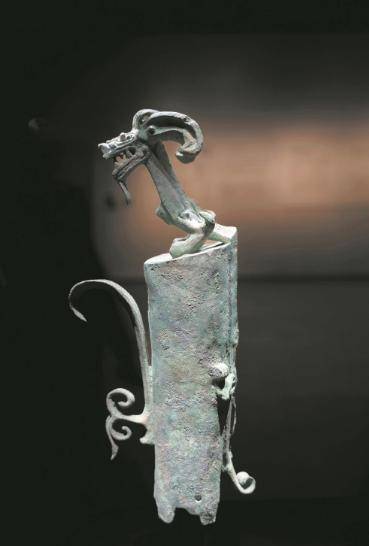 【历史文化】龙的传人:三星堆龙图腾‖思齐_青铜器_龙头_遗址