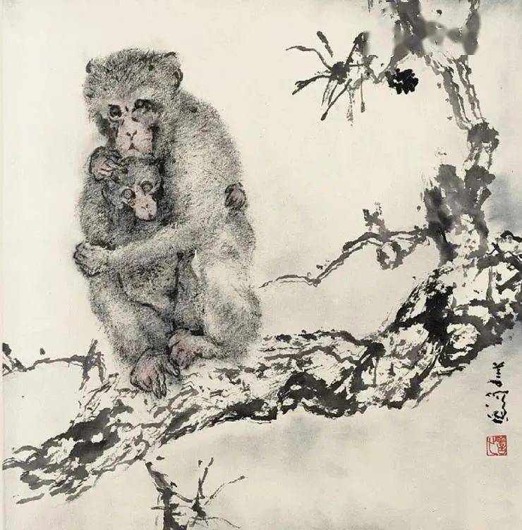 一组十二生肖图,传神_杨善_动物_岭南