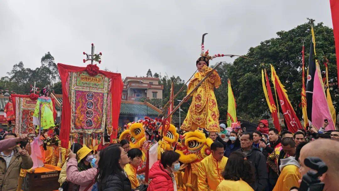 图文 视频带你直击鹤城客家花炮会