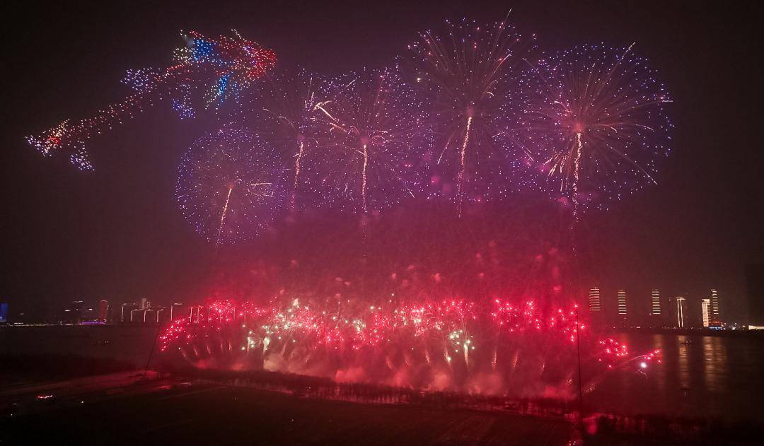 芜湖烟花图片