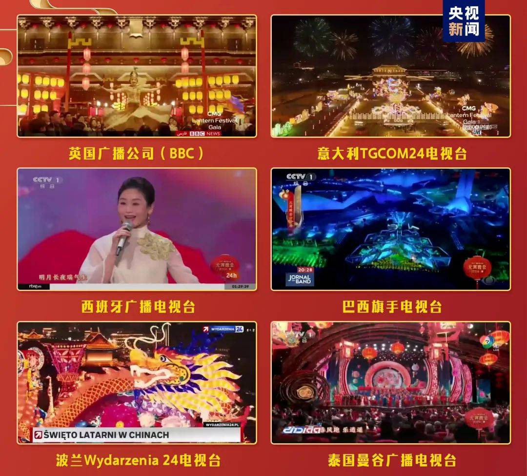 中央广播电视总台《2024年元宵晚会》获海内外盛赞_网友_观众_全球