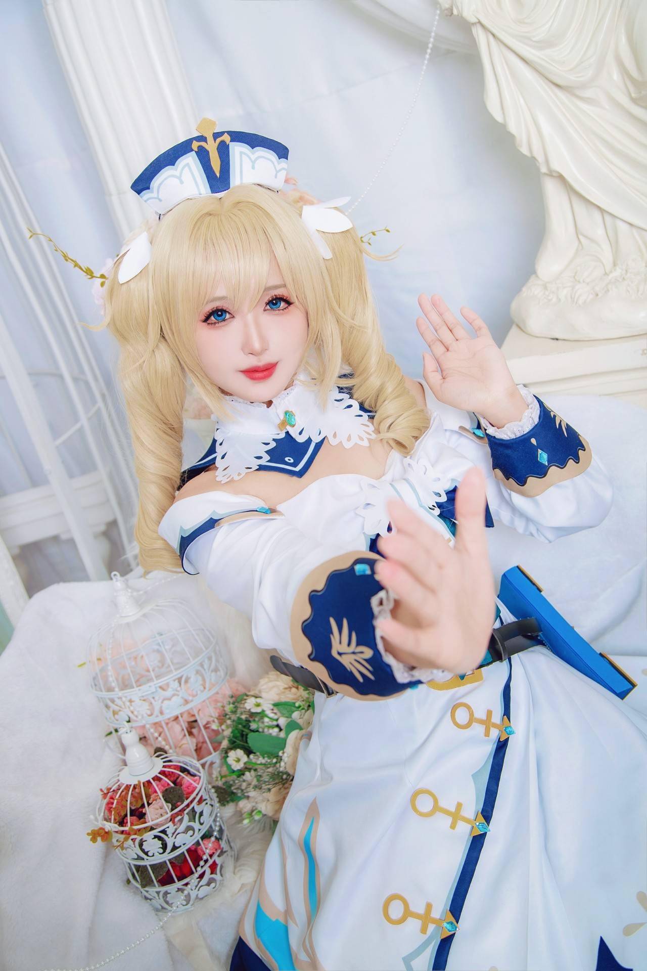 原神cos~ 芭芭拉冲呀~!_图片_虚空_来源