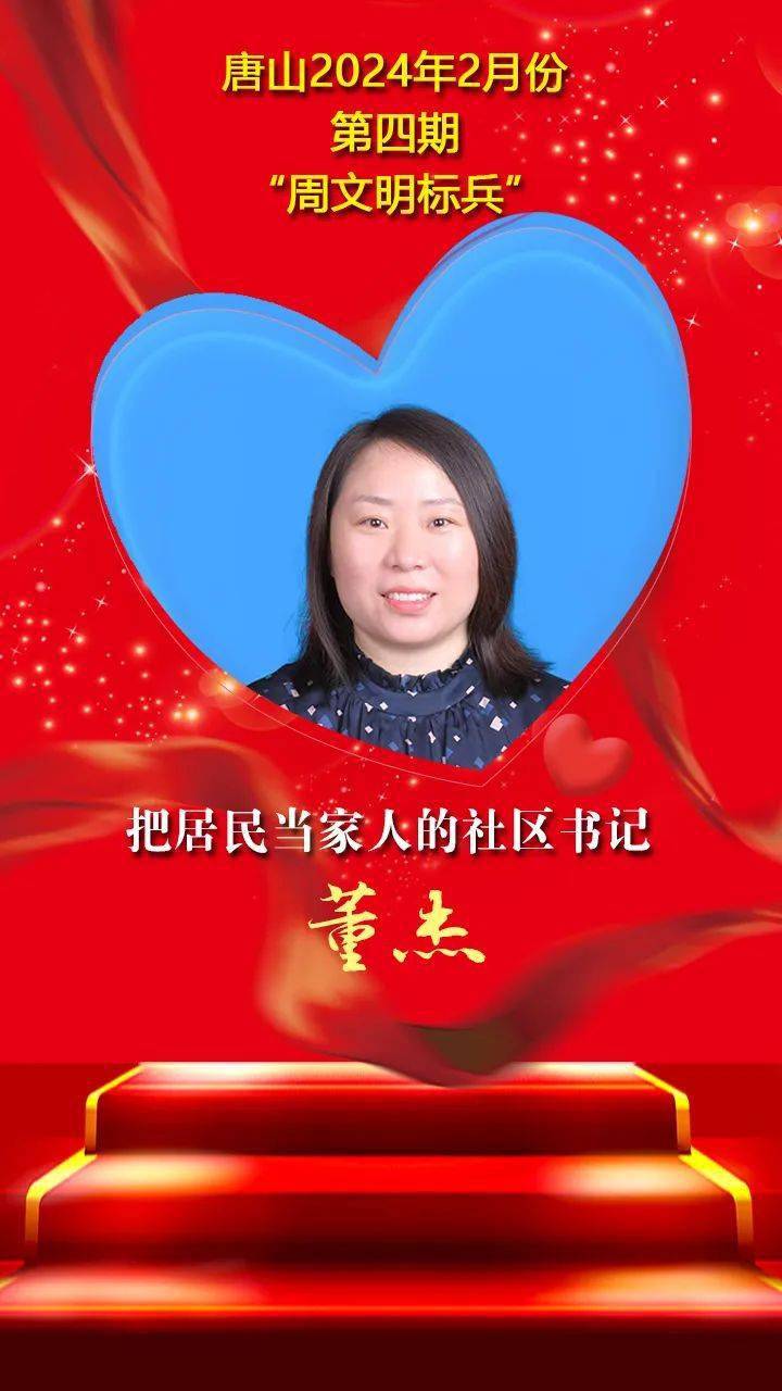 "双争"光荣榜丨唐山2024年2月份第四期"周文明标兵