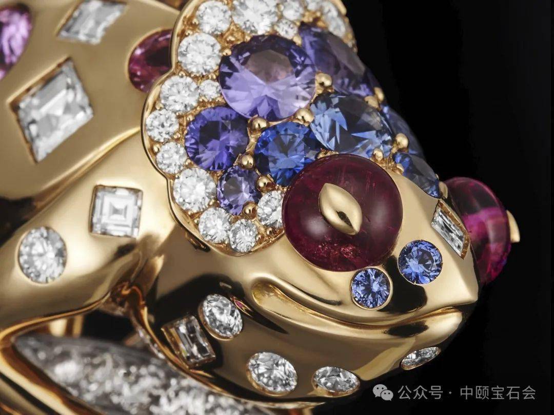 斑斕變色龍|van cleef & arpels 梵克雅寶之 caméléons_寶石_橢圓形