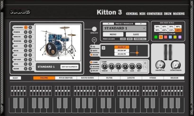 福利:fanan team 升级免费的 kitton 3 gm 兼容鼓机_元素_功能_广告