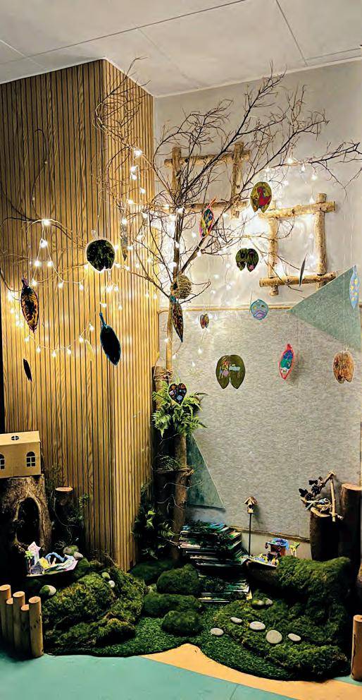 我在幼儿园"种了一棵树"——幼儿园微景观环创设计 | wpef·幼案例