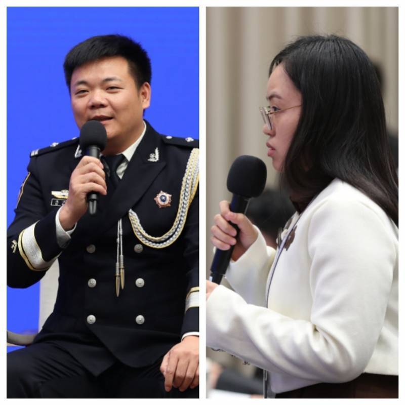 "沿线老百姓都称呼我为阿铭警官.