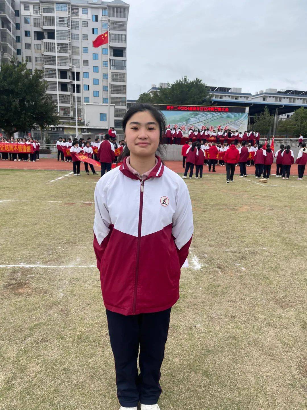 武平二中举行2024届高考百日誓师大会_高三_全体_学子