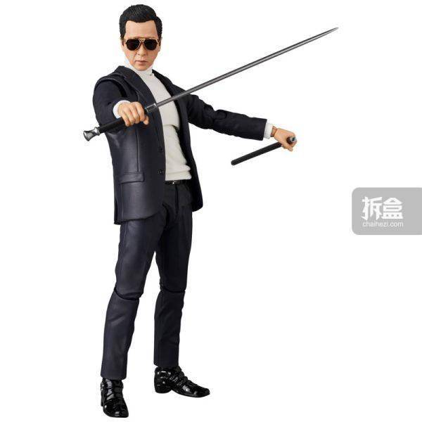 mafex 疾速追杀4 john wick caine基努甄子丹1/12人偶_官方_产品_cm