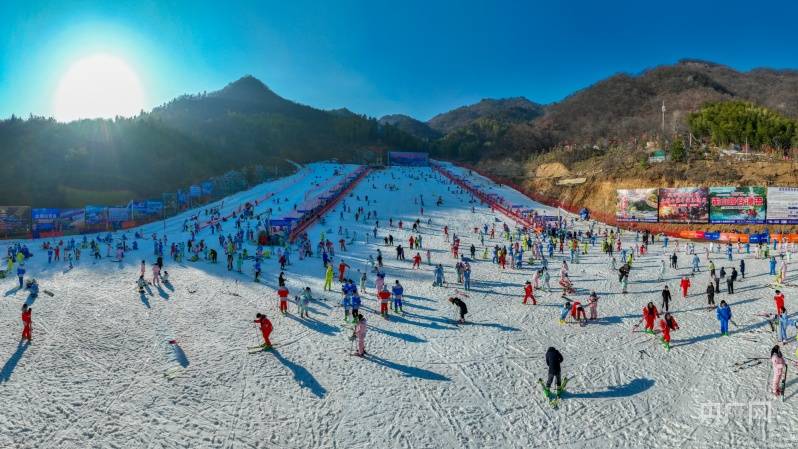 在大别山邂逅冰雪奇缘