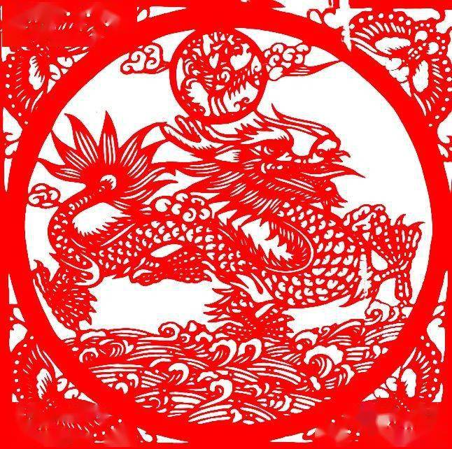 剪纸| 龙年大吉_搜狐汽车_搜狐网