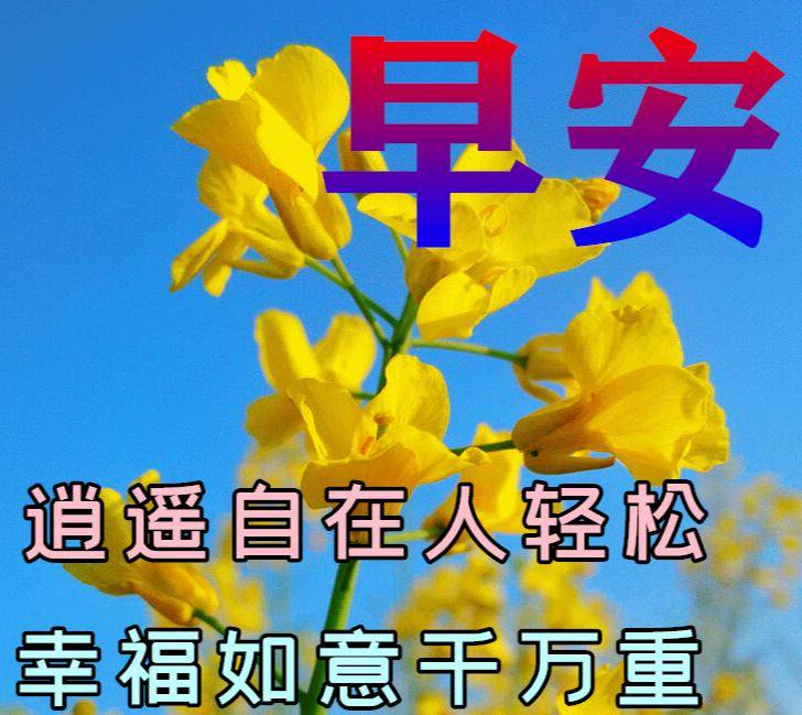 早上好图片漂亮祝福,早上好问候祝福语精选图片