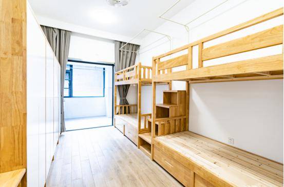 镇海中学甬江校区一期工程宿舍样板间.