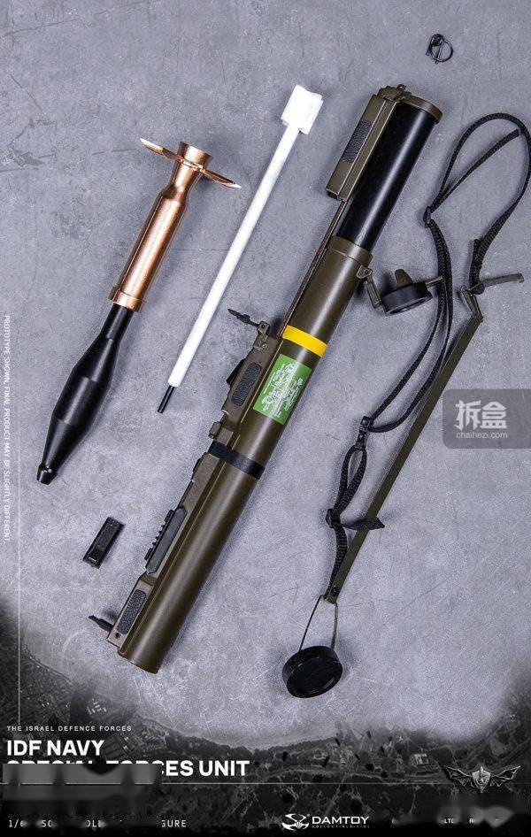 damtoys 以色列idf国防军海军 特种部队突击队 1/6可动人偶_弹匣_战术