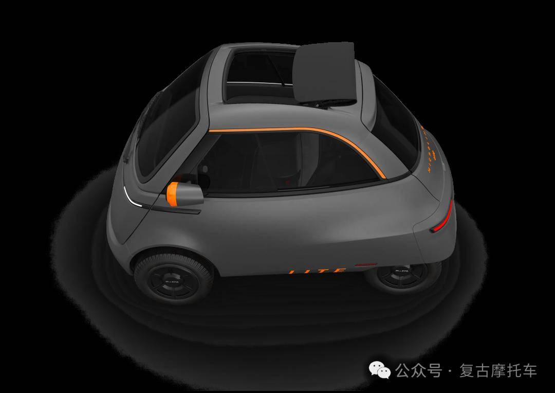 microlino复古电动车