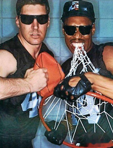 在nba真的是形形色色什么样的人都有但兰比尔是独一无二的他本身并不