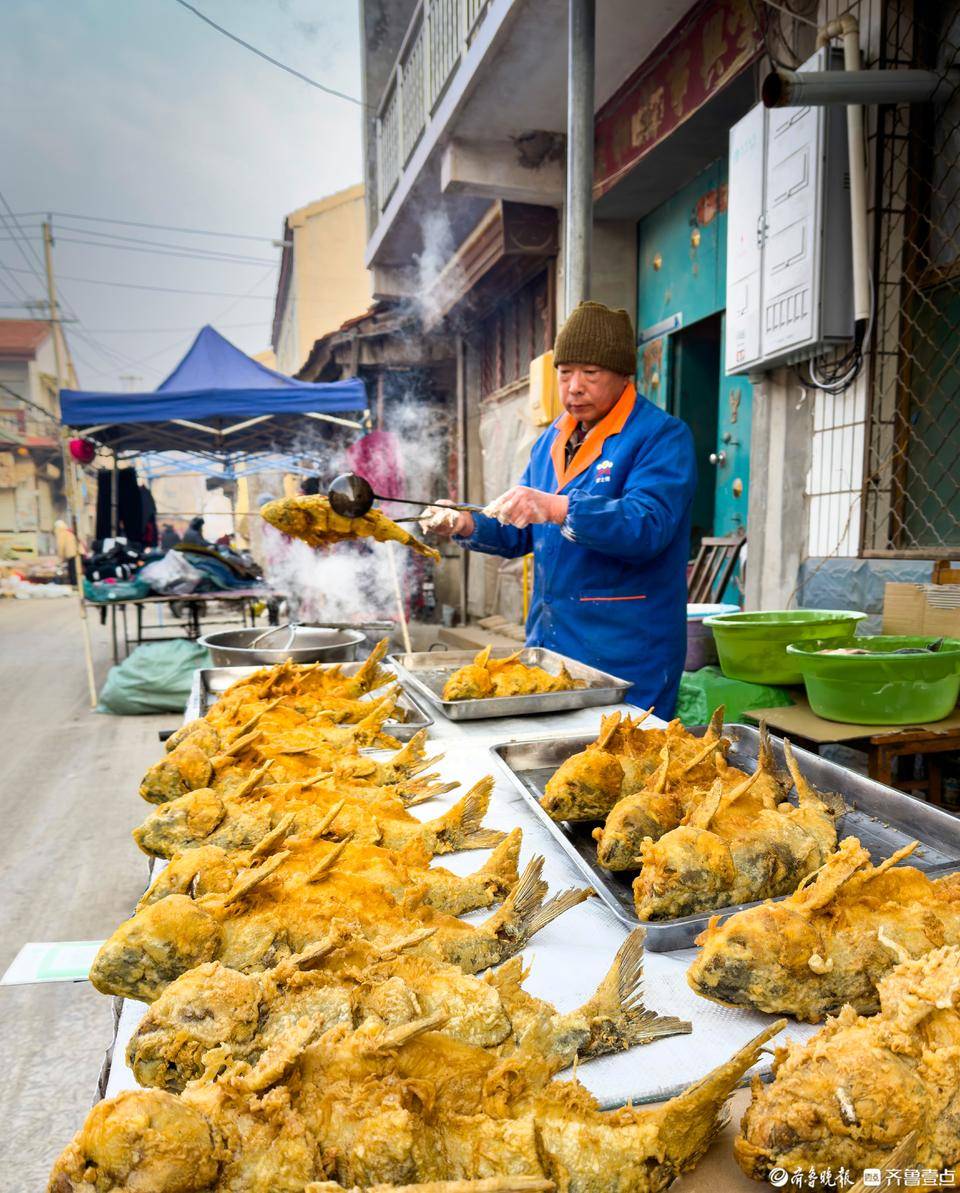 俺村俺家年味浓|大集上的"供桌炸鱼"_齐鲁_应用_通道
