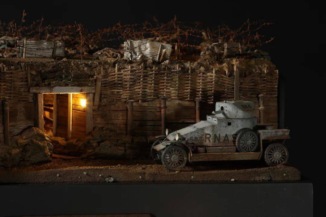 地道战,壕沟战,几乎是一战所有的精华!_模型_历史_作品