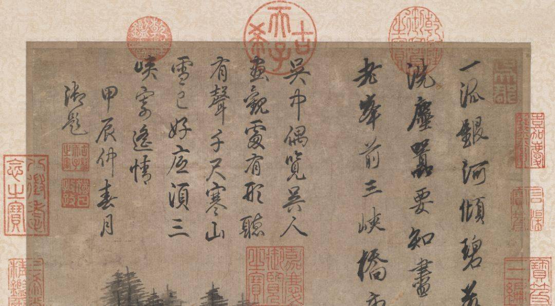 唐寅_周臣_局部