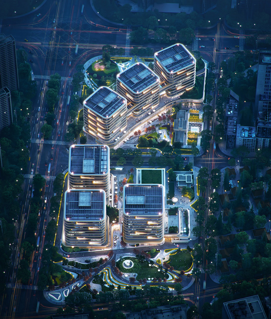 位于杨浦的上海科创源设计荣获国际奖项_活动_建筑_场景