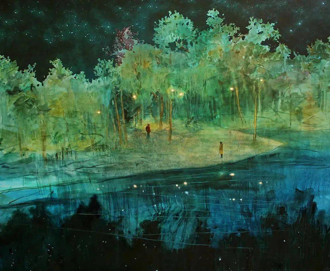 当代艺术温柔落入迢迢星野