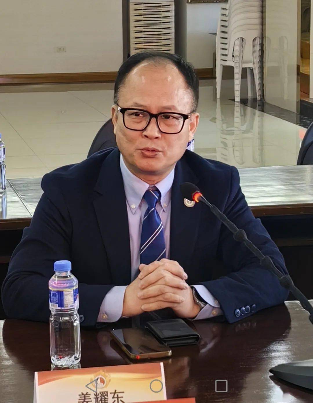 菲律宾中国商会热烈欢迎盈科律师事务所外服负责人姜耀东一行莅访