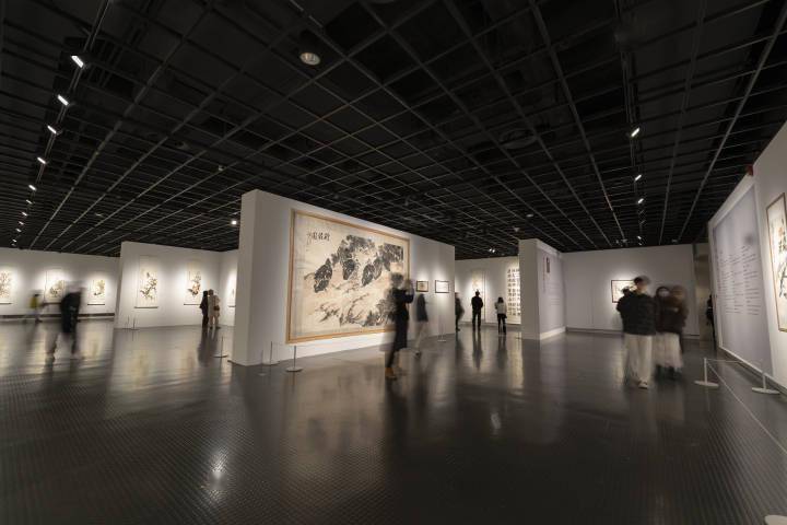 传统笔墨的守护者与实践者,李涵世纪书画展开幕_展览_浙江美术馆_先生