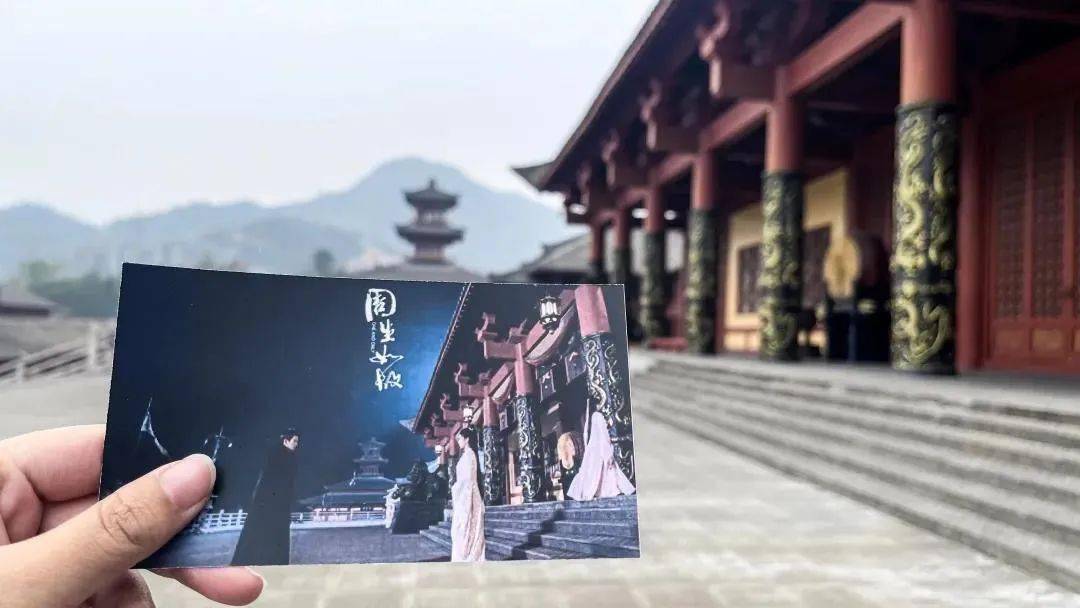 1098春游横店影视城秦王宫清明上河图梦外滩梦幻谷圆明新园春苑动车