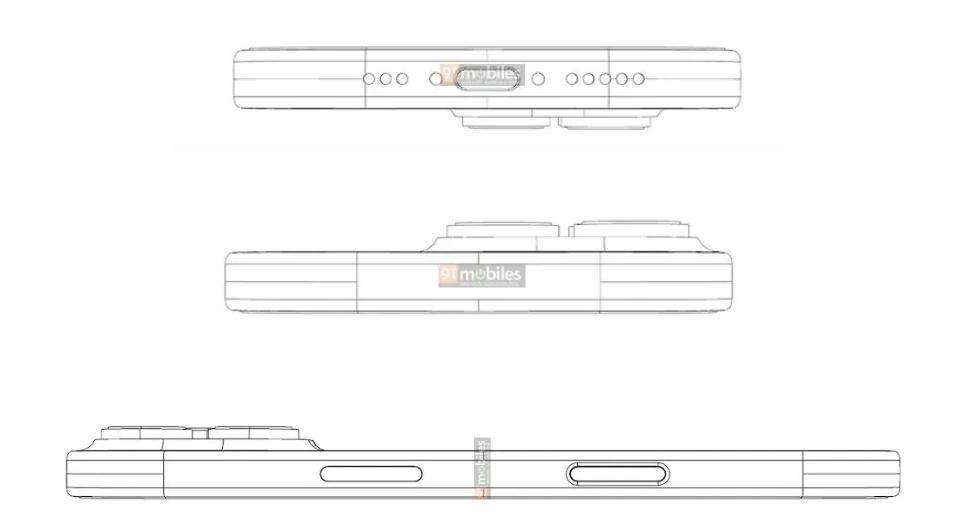 苹果iphone 16 pro cad图首曝:拍照按钮亮眼,6.