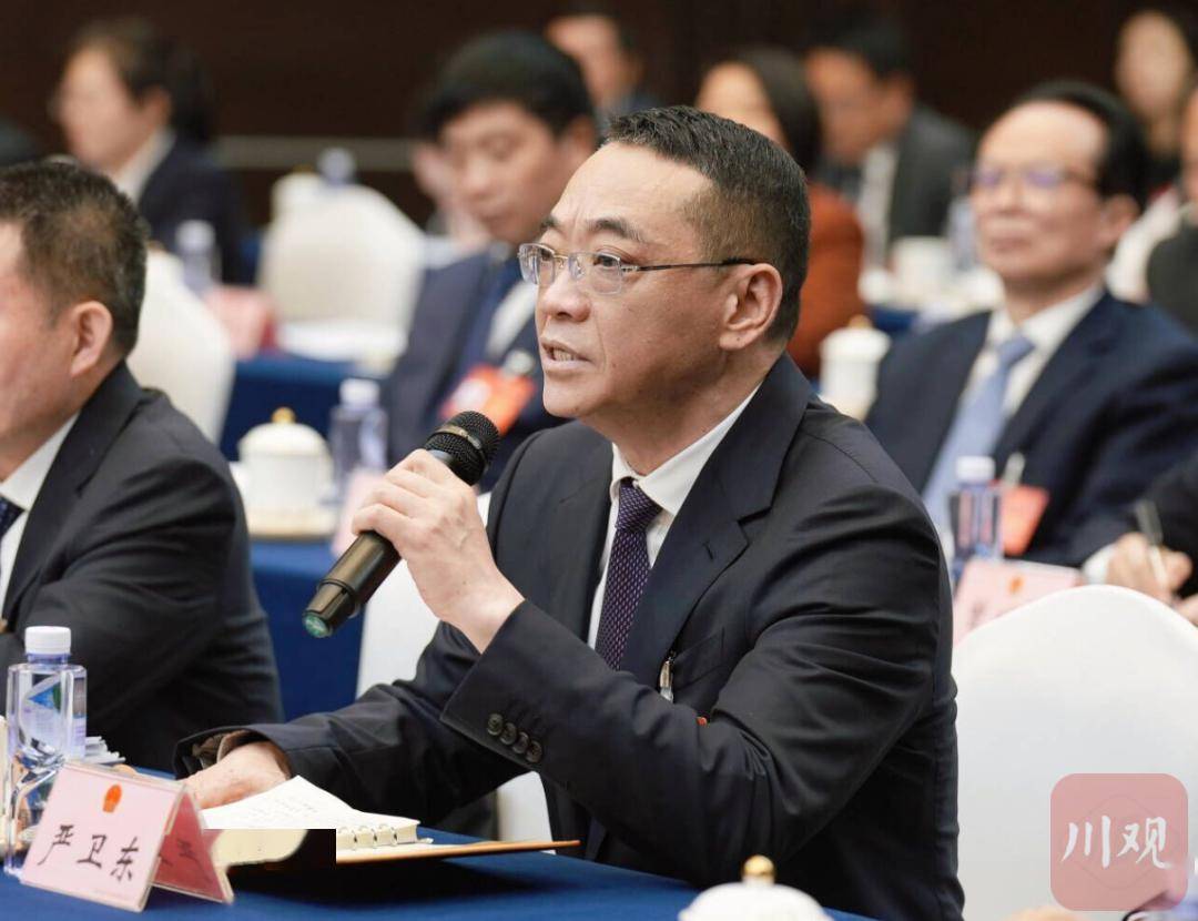 全国人大代表,达州市人民政府市长严卫东回答农民日报记者提问