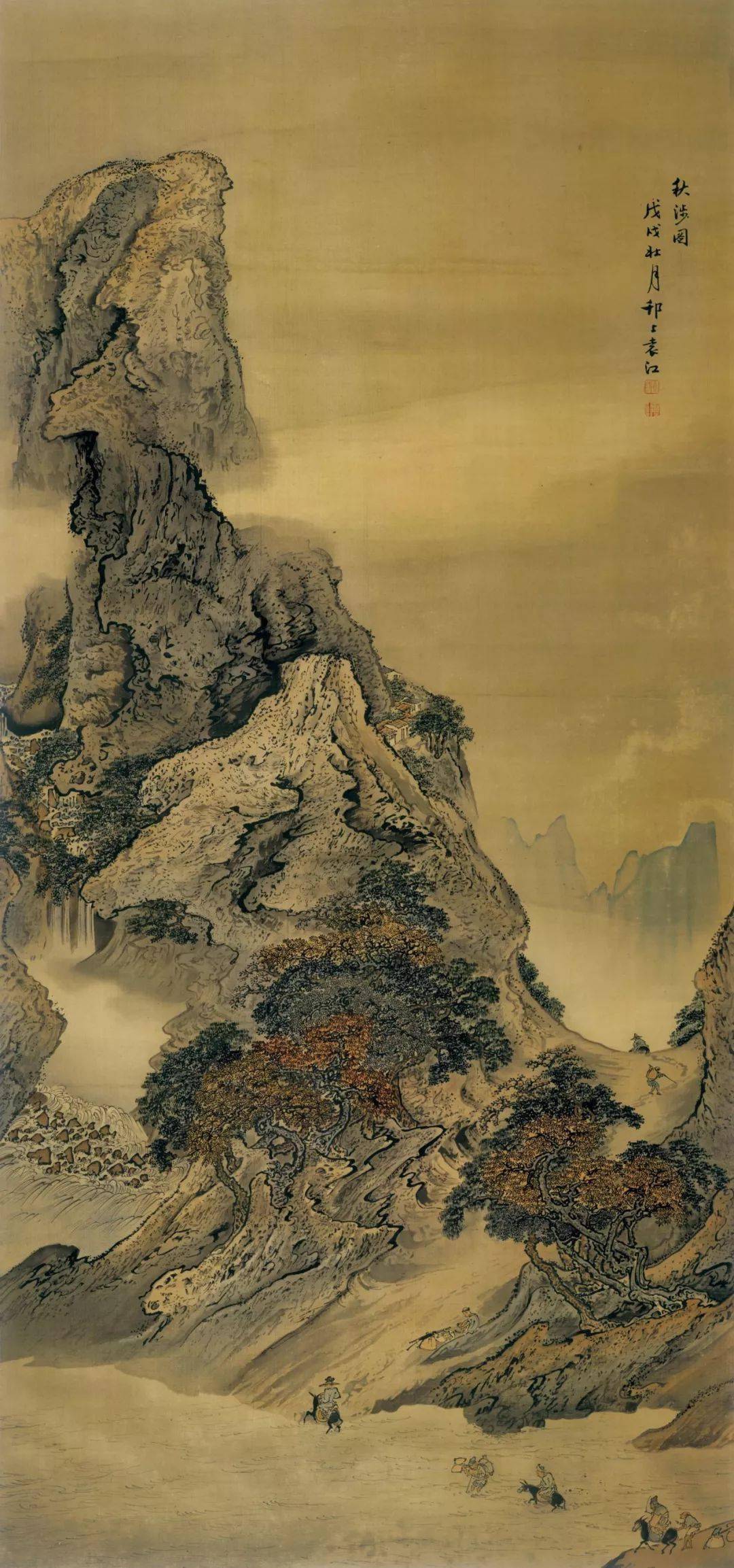 山水画的几种构图方法_景物_画面_袁江