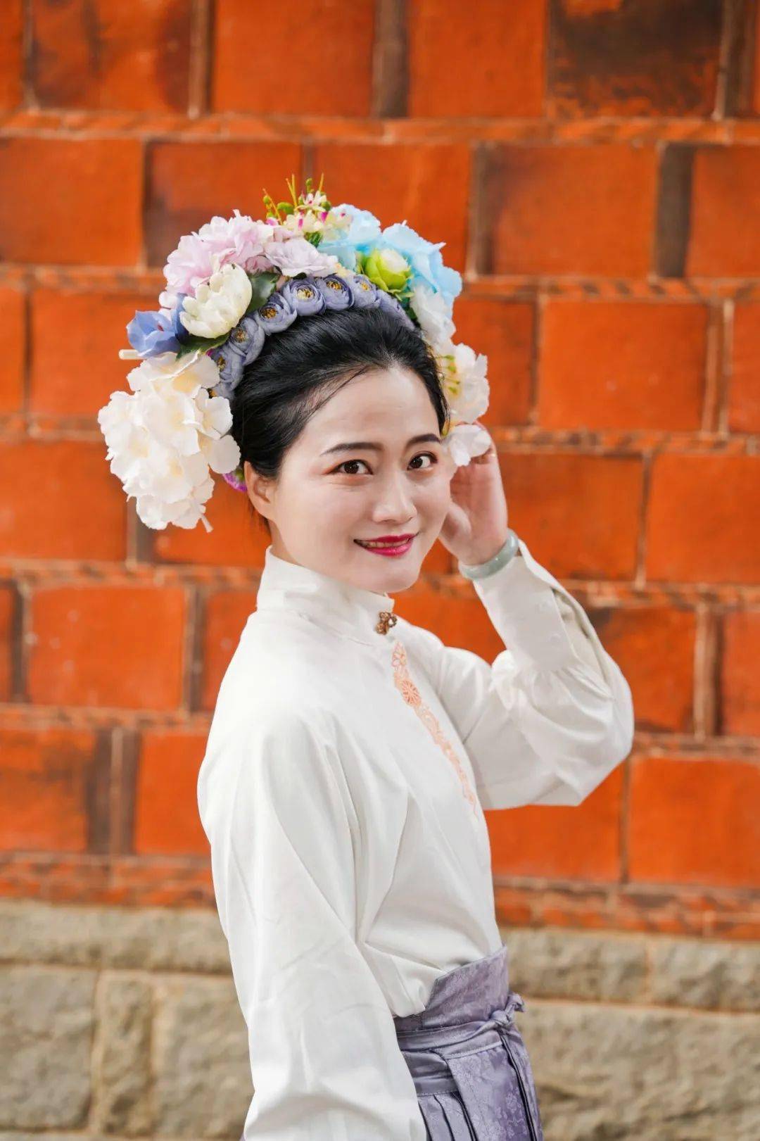 把春天簪在头上五店市春日簪花大会太赞啦