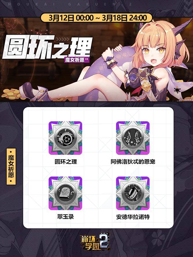 00:00 ~ 3月18日 24:00期间,全新装备战神牛奶罐和爱神的诞生将加入本
