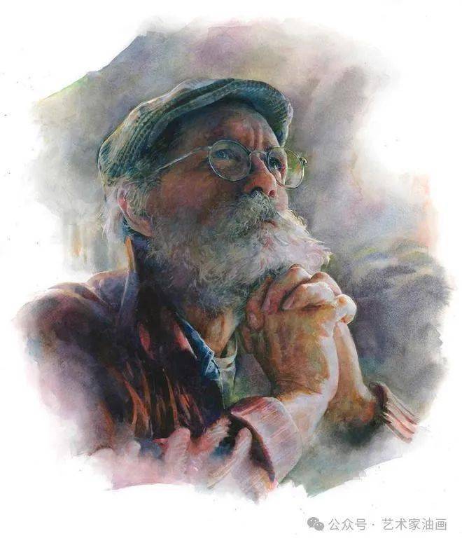 美国画家斯坦米勒水彩画