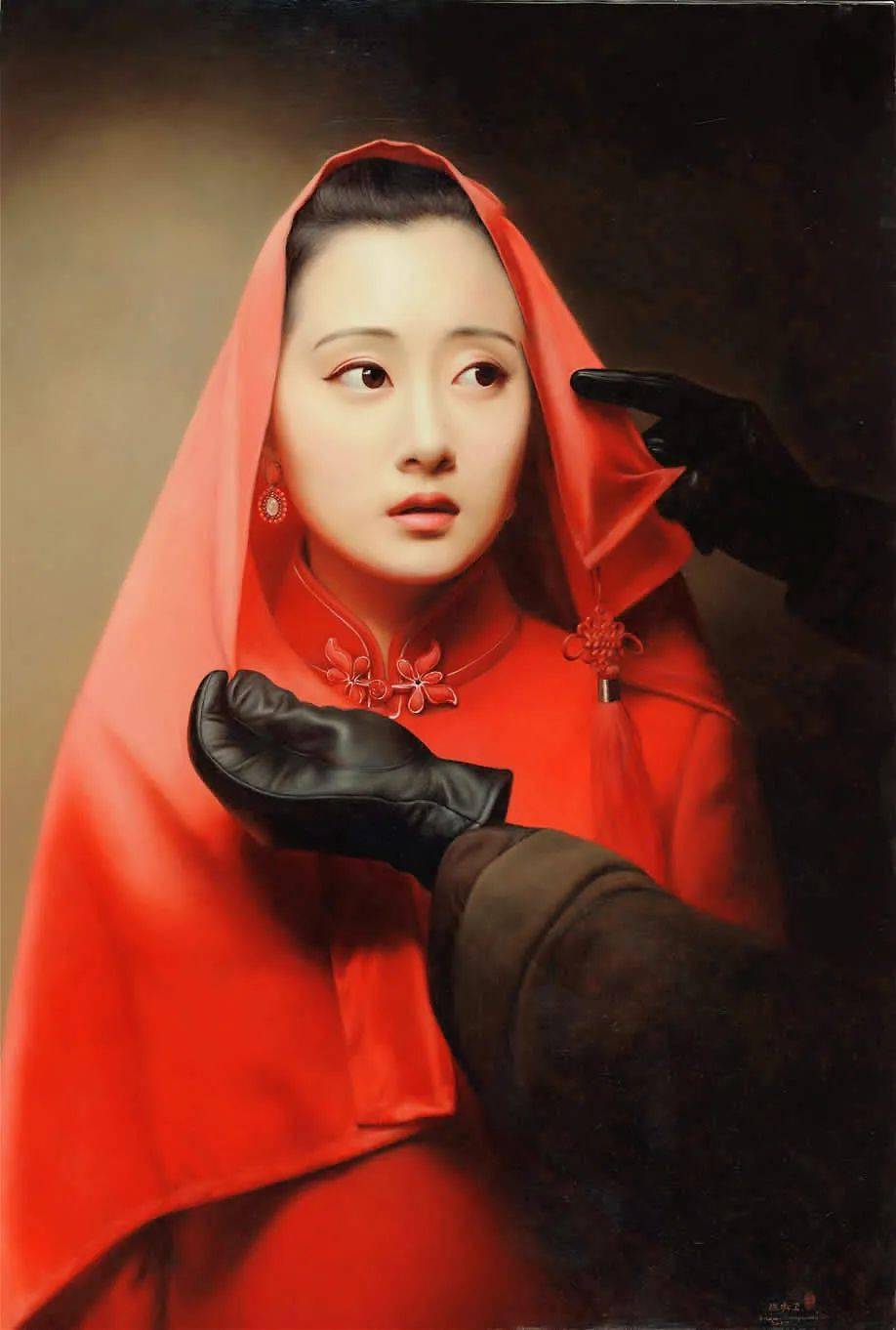 他以专业第一考入中国美术学院把张爱玲经典小说画成油画笔下少女活色