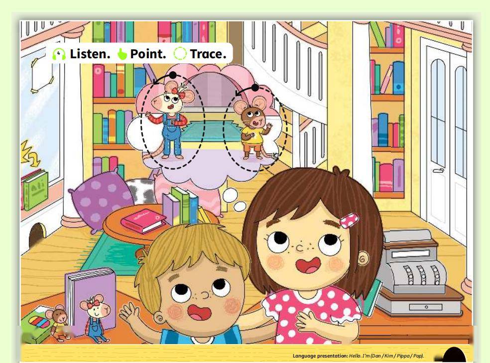 国内如此,国外网课也是一样,比如剑桥大学出版社出版的《pippa and