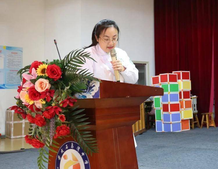 石岛人民医院健康科普讲座走进石岛湾中学