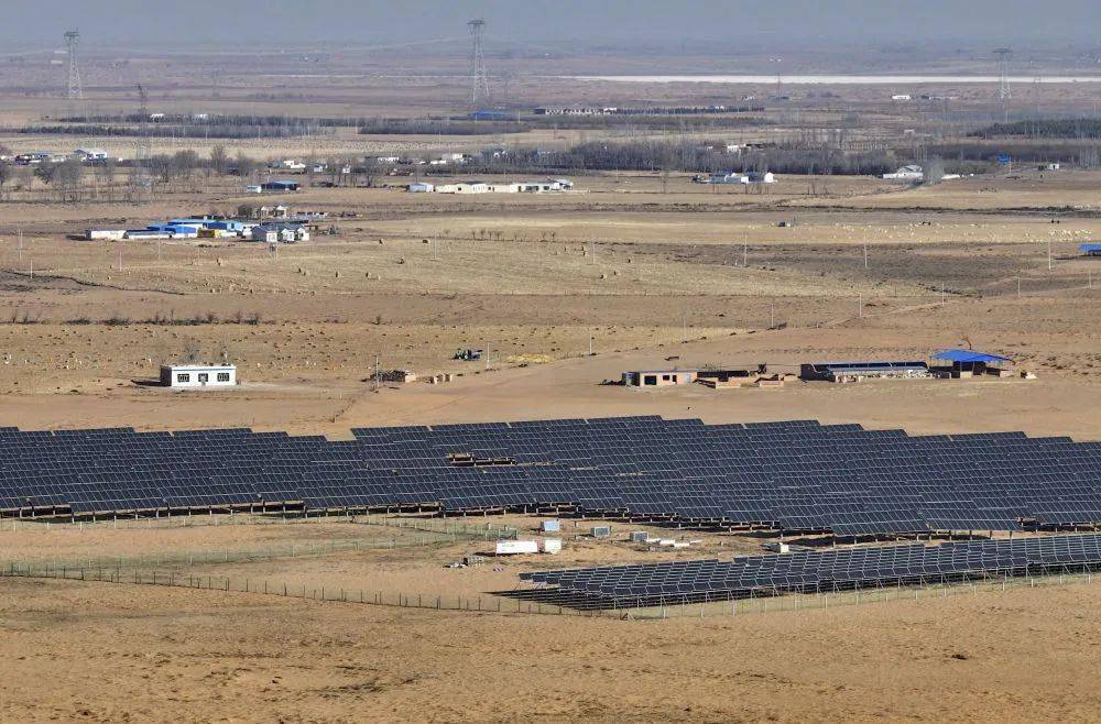 央媒关注绿锁黄沙中国北部沙漠的植物活沙障