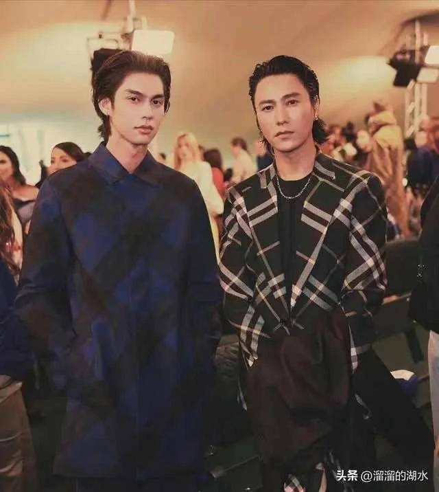 陈坤带儿子参加时装周,父子同框像兄弟,陈坤脸僵疑整容失败_陈尊佑